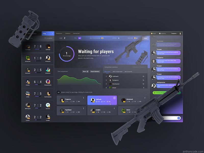 Dashboard Design Example player