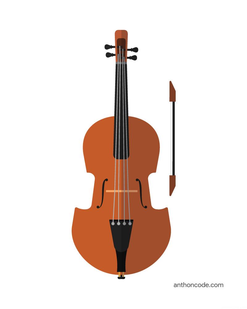 violin para pintar