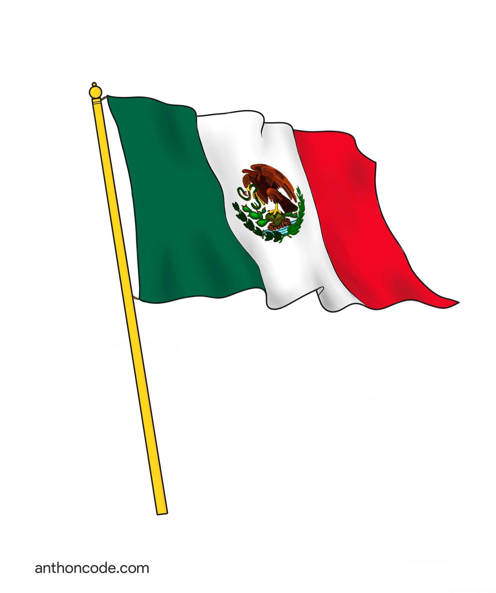 bandera de México 