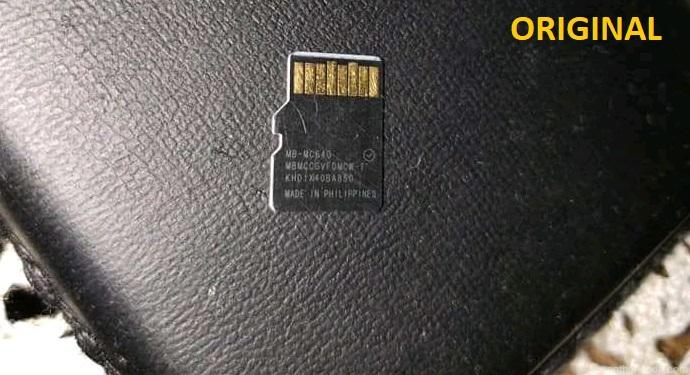 sello original Samsung micro sd
